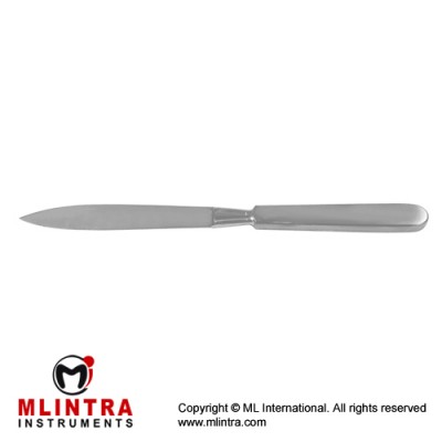 Liston Amputation Knife With Hollow Handle Stainless Steel, 35 cm - 13 3/4" Blade Size 220 mm Liston Amputation Knife With Hollow Handle Stainless Steel, 35 cm - 13 3/4" Blade Size 220 mm